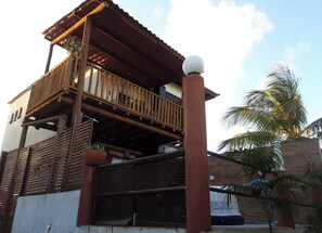 Exterior - Brisa Mar Chalet on the Sand in Barra do Jacuípe with private pool (Monte Gordo)