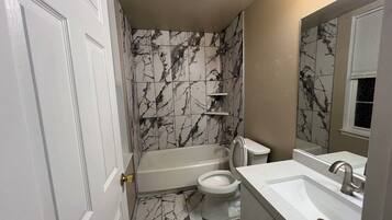 Towels, soap, toilet paper