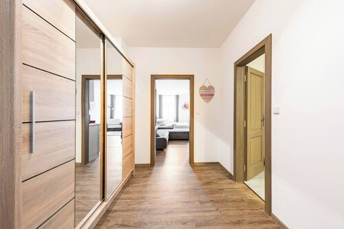 Large apartment on the square of Hradec Králové

