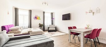 Large apartment on the square of Hradec Králové

