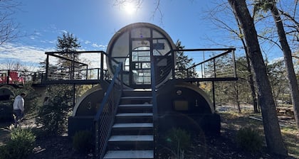 Our Tubes offer a camping experience for those that love the outdoors but also love a bed.