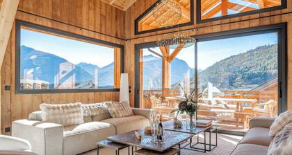 CHALET JERI 12Pers Swimming pool Jacuzzi Sauna ! South-facing chalet in Serre Chevalier