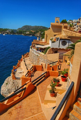 A3025 Apartment with sea view for 4 people in Cala Fornells