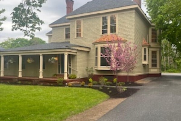 Façade de l’hébergement