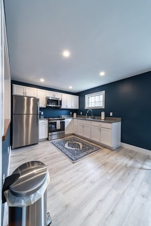 Luxury Apartment, Non Smoking | Private kitchen | Coffee/tea maker - 210 Main St (Ellsworth)