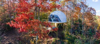 Hummingbird Dome | Private Sauna and Hot tub