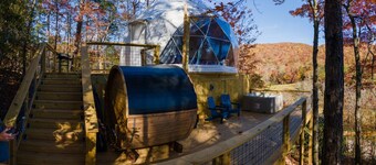 Hummingbird Dome | Private Sauna and Hot tub
