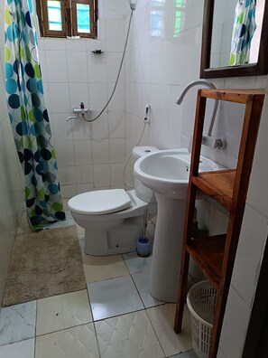 Casa, 3 habitaciones, con acceso para personas discapacitadas, para fumadores | Baño