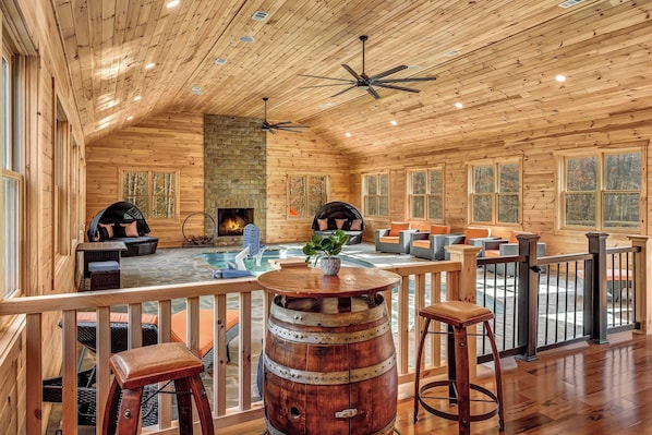 House (5 Bedrooms) | Interior - Grand Timber by Avantstay Indoor Pool, Sports Court, Game Room, & More! (White Haven)