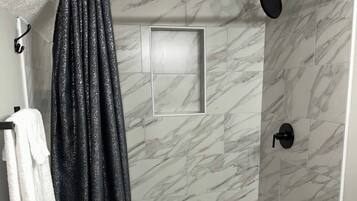 Towels, soap, toilet paper