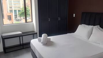 3 habitaciones, cortinas blackout, wifi gratis y ropa de cama