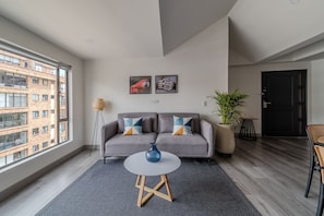 Appartement Confort, 2 chambres | Coin séjour