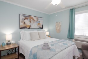 1 bedroom, iron/ironing board, free WiFi, bed sheets - Oceanfront Escape at "She Shed By The Seashore" (North Topsail Beach)