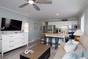 Smart TV - Oceanfront Escape at "She Shed By The Seashore" (North Topsail Beach)