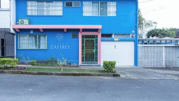 Overnatningsstedets facade