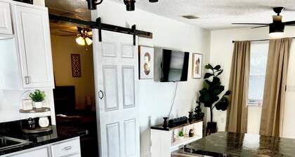 Modern 1-bedroom house in Port St. Lucie with brand new marble shower and pool!