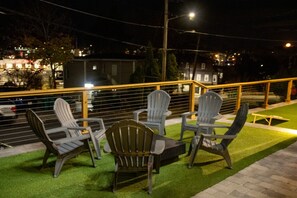 Terrace/patio - Modern 3BR Near FSU • 15 Min to Wachusett (Fitchburg)