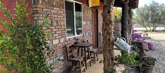 Charming 2-bedroom cabin in Valle de Guadalupe at Cerveceria Bellinghausen.