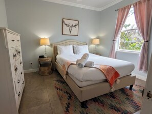 Bedroom 2 (Queen Bed) - Hibiscus Hideaway: Pool, Spa & Steps to the beach (Cocoa Beach)