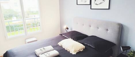 2 Schlafzimmer, Bügeleisen/Bügelbrett, Reisekinderbett, kostenloses WLAN