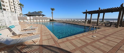 Inomhuspool och uppvärmd pool