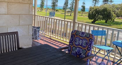 Absolute Beach front , entire property with ocean views from every room.