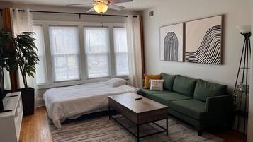 2 chambres, bureau, Wi-Fi, draps fournis