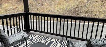Forest Seclusion Sleeping 10. Hot Tub, Pets, WIFI and Geothermal Pool Access!