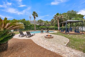 Pool - Stella Maris-Beautiful Deluxe Home w/ Private Pool & Ocean Views;Across from Beach Access (Edisto Beach)