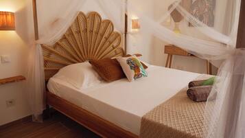 Premium bedding, individually decorated, individually furnished