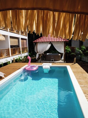 Kaz Hibiscus | Terrace/patio - Coco Soley (Le Diamant)