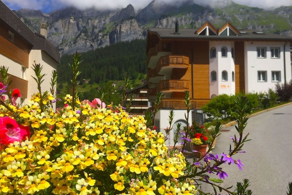 Blume, Pflanze, Gebäude, Wolke, Berg, Himmel, Fenster, Natur, Haus, Biome