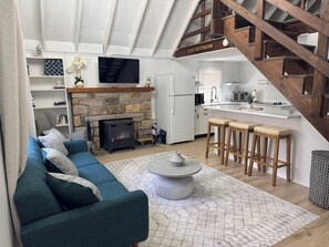 スマートテレビ、暖炉