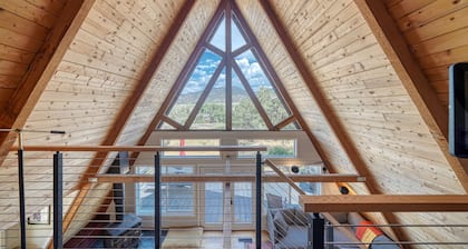 Super Cozy A-Frame in Howard, Colorado