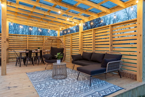 Udendørs spisemuligheder