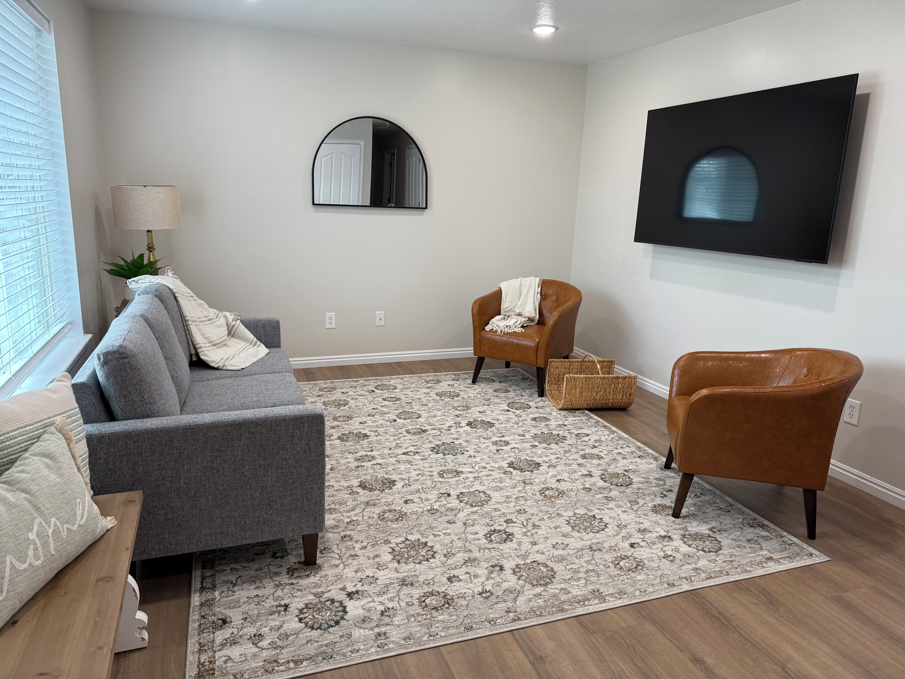 Smart TV, video games, DVD player, table tennis