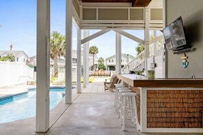 Una piscina climatizada