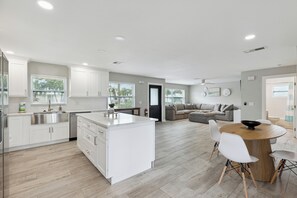 Interior - Coastal Chic Getaway: Cozy Beach Home, Private Backyard, Fire Pit & More! (Indian Harbour Beach)