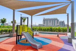 Children's area - Chic Studio with Private Balcony (Dubai)