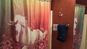 Towels, soap, toilet paper