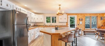 Enjoy a peaceful retreat and a fisherman's dream on Rock Creek!