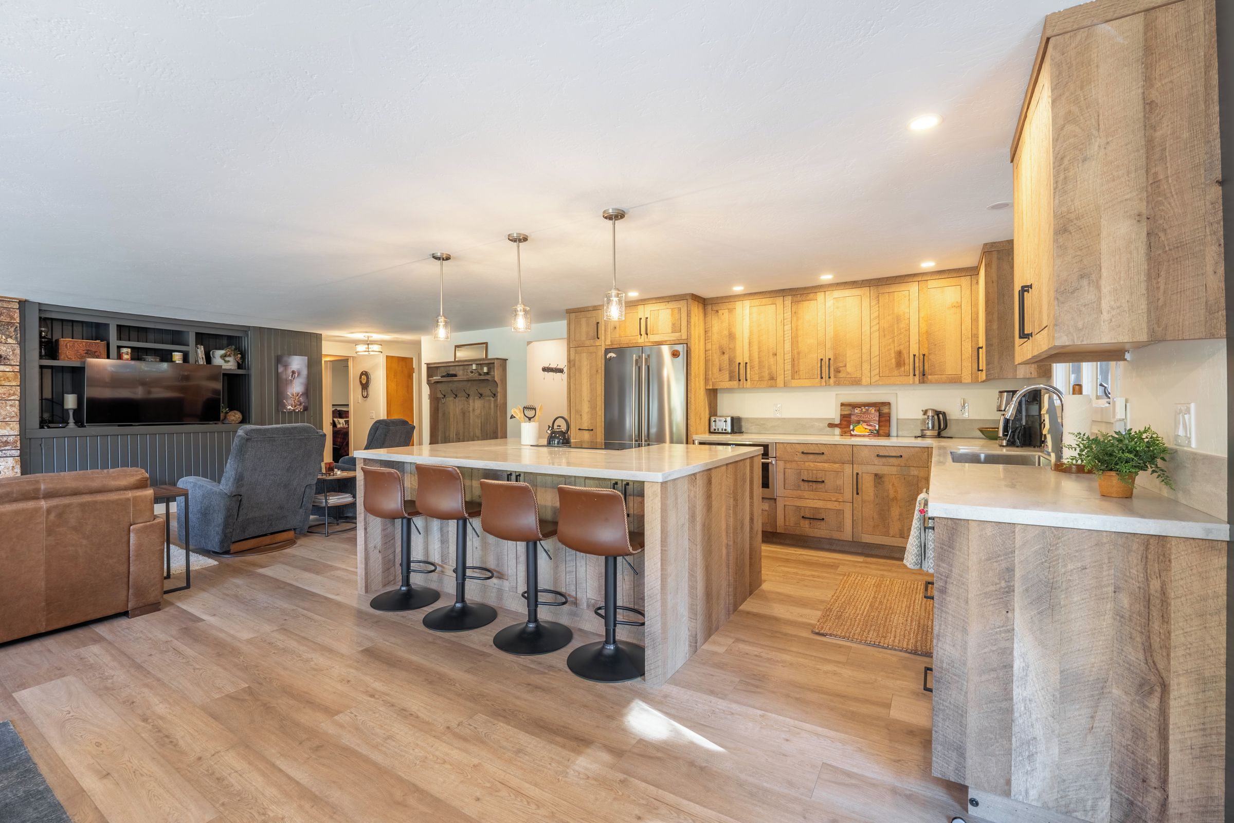 View of kitchen