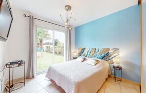 4 soverom, strykejern/-brett, reiseseng for barn og wi-fi (inkludert)