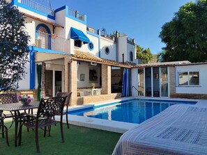Pool - Rural House in Seville with Private Pool Villa Montecármelo, Sanlúcar la Mayor (Sanlúcar la Mayor)