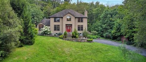 Fassade der Unterkunft