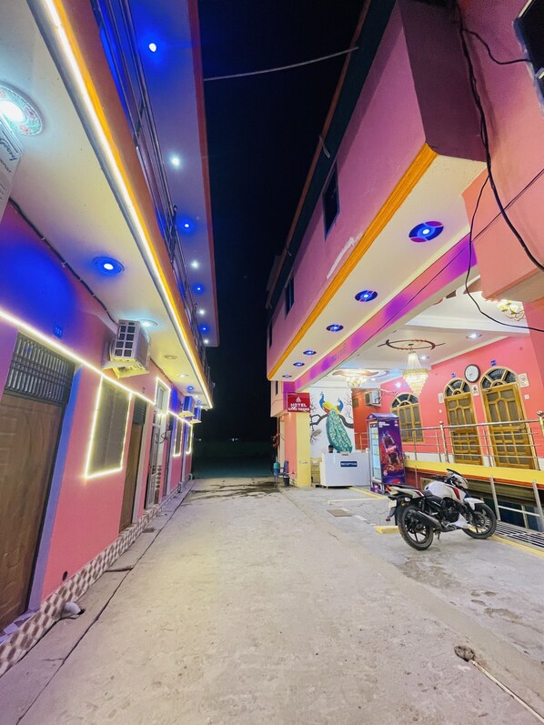 Façade de l’hébergement