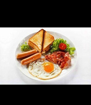 Daily continental breakfast (USD 25 per person)