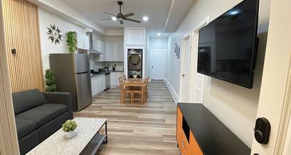 Spacious 3 bedrooms townhome in amazing Jersey City with AC, WiFi Near NYC