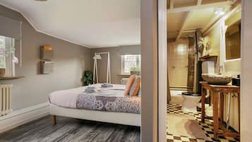 Standard-Doppelzimmer, Gartenblick | 1 Schlafzimmer, kostenloses WLAN