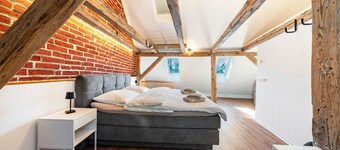 Casa vacanze 'Feriehaus1856de con sauna', giardino comune e Wi-Fi